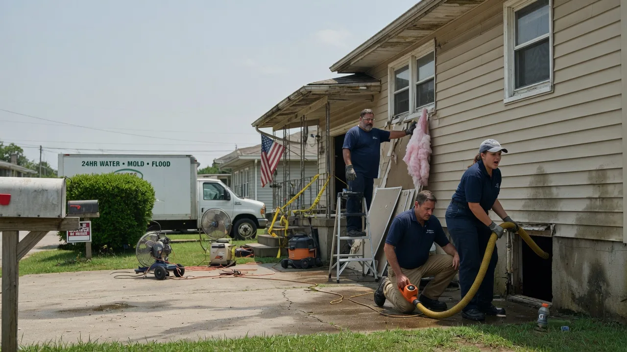 Water Damage Repair in La Crosse, IN near me